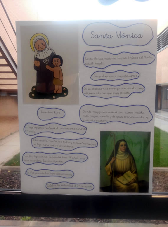 Las familias de Infantil conocen la vida de los santos